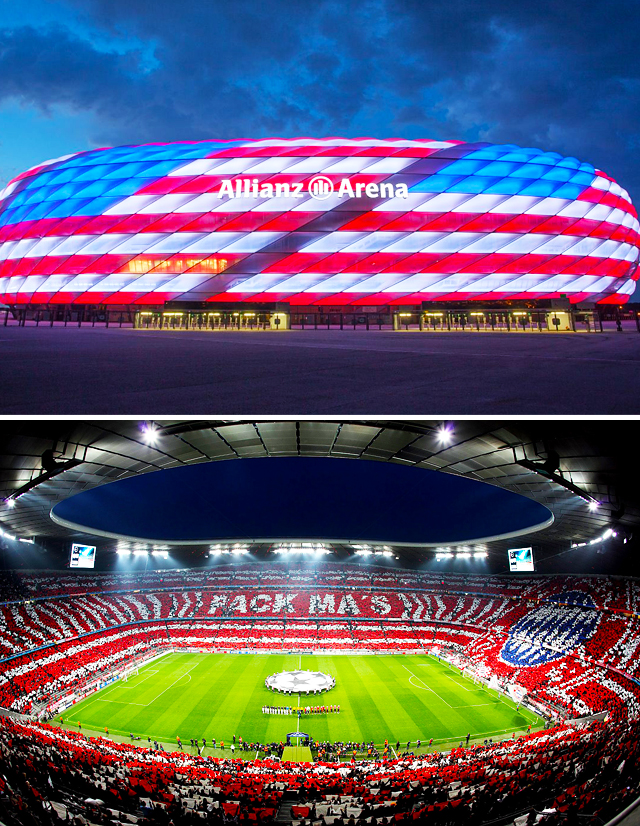 首页 门票预订 德甲门票 拜仁慕尼黑 vs 莱比锡红牛门票 球场信息