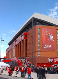 利物浦-安菲尔德球场游览之旅（参观票）